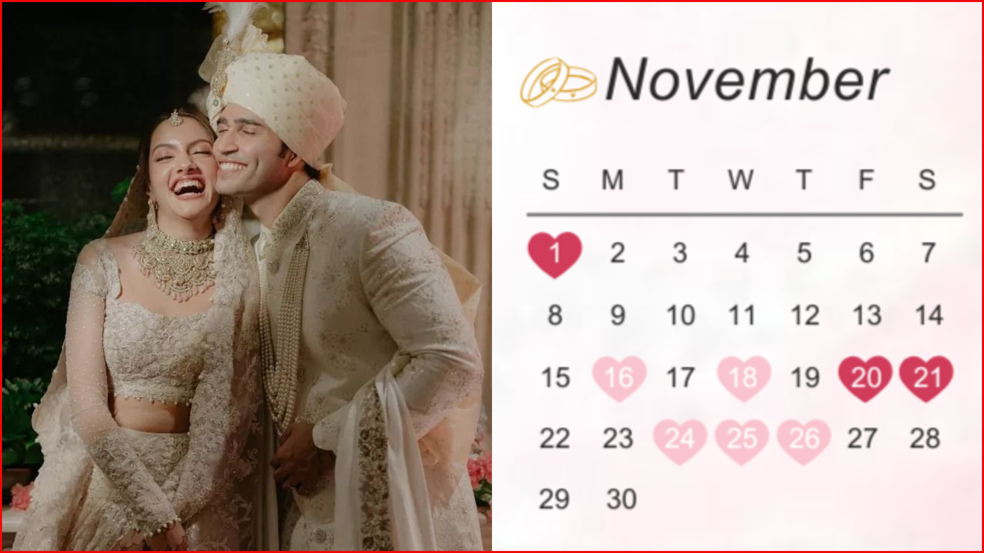 November wedding